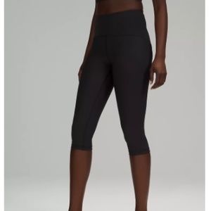 Lululemon High-Rise Ribbed Crop